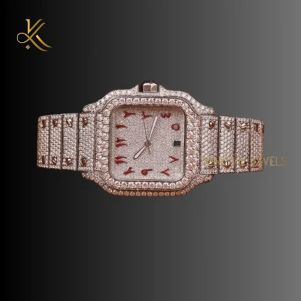 Moissanite Diamond Mechanical Watch