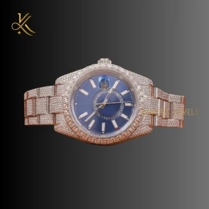 Moissanite Diamond Mechanical Watch